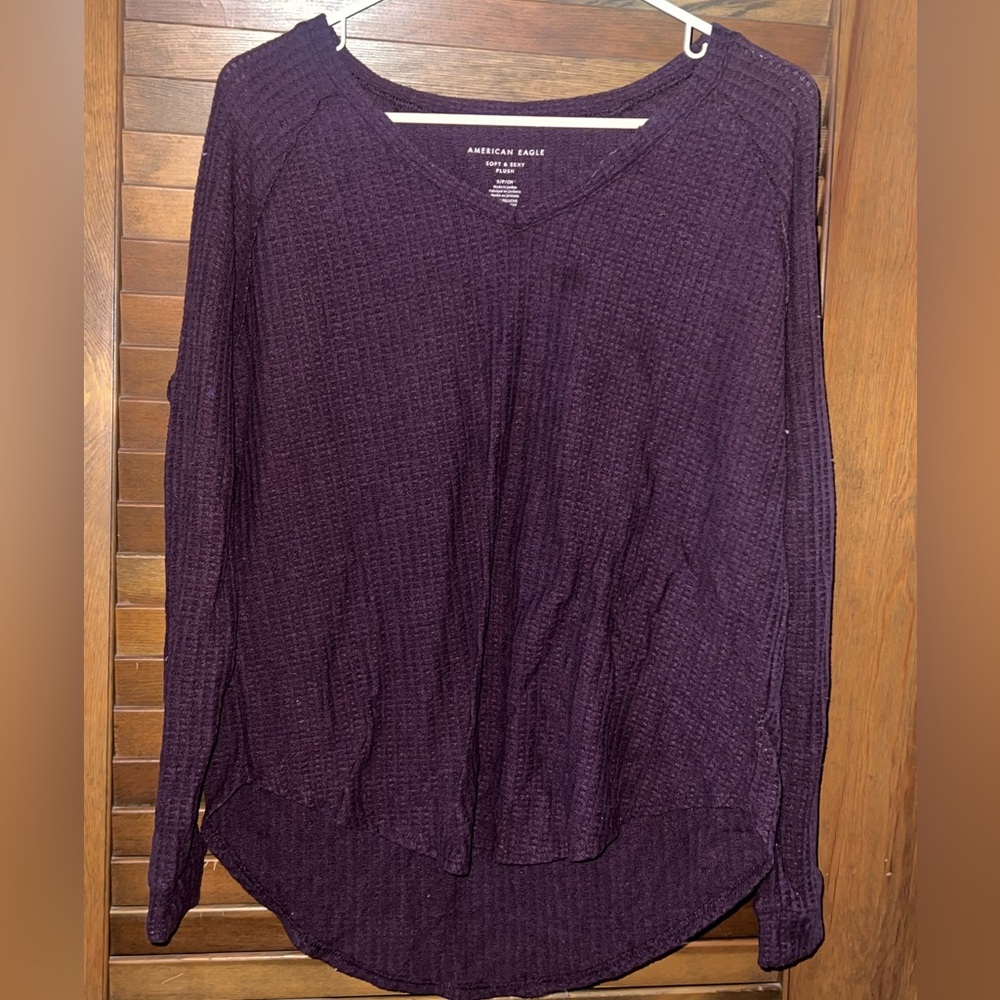 Softest plush American eagle long sleeve